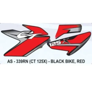 Graphics Sticker Set For Bajaj Ct 125x