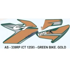 Graphics Sticker Set For Bajaj Ct 125x