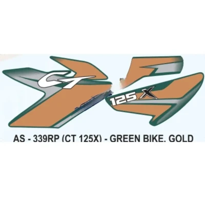 Graphics Sticker Set For Bajaj Ct 125x
