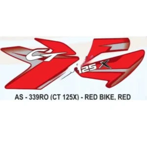 Graphics Sticker Set For Bajaj Ct 125x