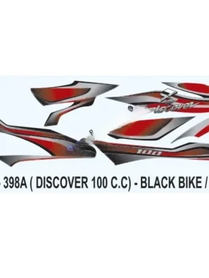 Red Sticker Set For Bajaj Discover 100cc