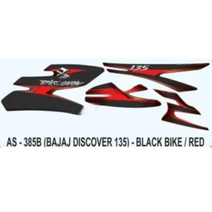 Red Sticker Set For Bajaj Discover 135 product image