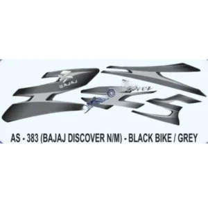 Grey Sticker Set For Bajaj Discover