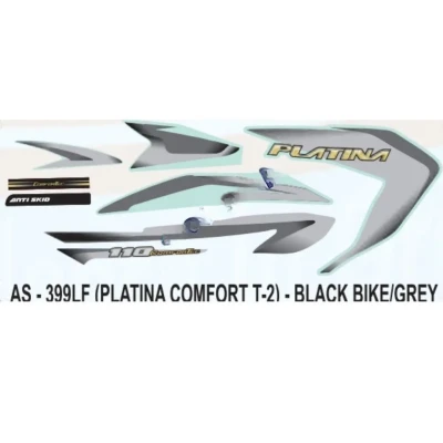 Sticker Set For Bajaj Platina Comfortec