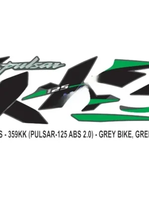 Green Sticker Set For Bajaj Pulsar 125