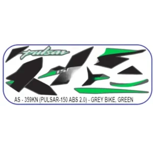 Green Sticker Set For Bajaj Pulsar 150