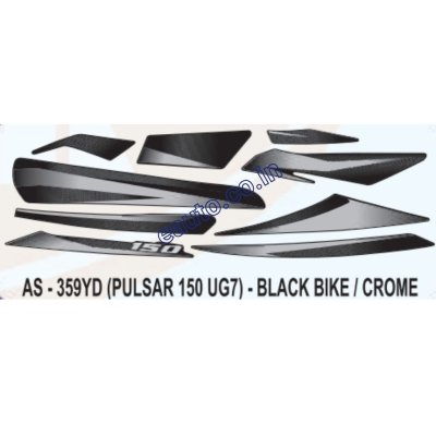 Graphics Sticker Set For Bajaj Pulsar 150
