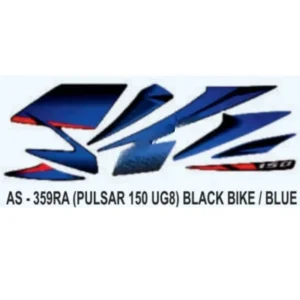 Blue Sticker Set For Bajaj Pulsar 150
