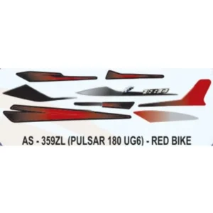 Graphics Sticker Set For Bajaj Pulsar 180 Ug6 product image