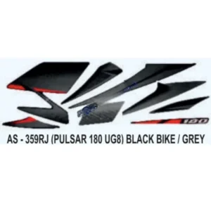 Grey Sticker Set For Bajaj Pulsar 180 product image