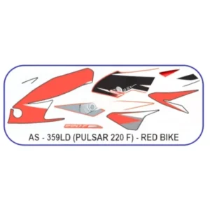 Sticker Set For Bajaj Pulsar 220 F product image