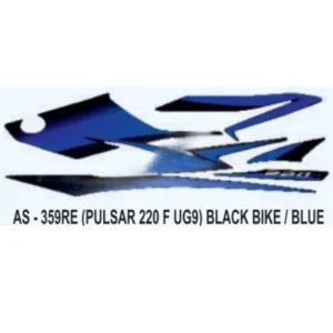 Blue Sticker Set For Bajaj Pulsar 220 product image