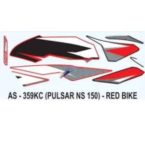 Sticker Set For Bajaj Pulsar Ns 150