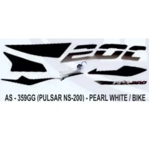 Graphics Sticker Set For Bajaj Pulsar Ns 200 product image