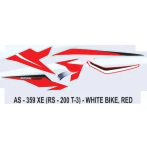 Graphics Sticker Set For Bajaj Pulsar Rs 200 product image