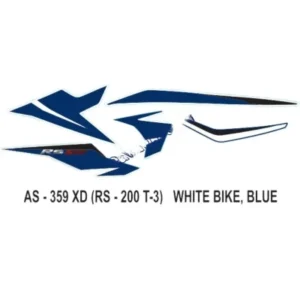 Graphics Sticker Set For Bajaj Pulsar Rs 200 product image