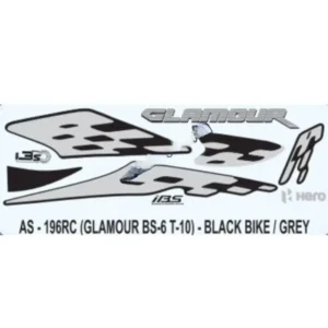 Sticker Set For Hero Glamour I3s Bs6