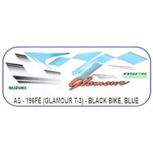 Blue Sticker Set For Hero Glamour