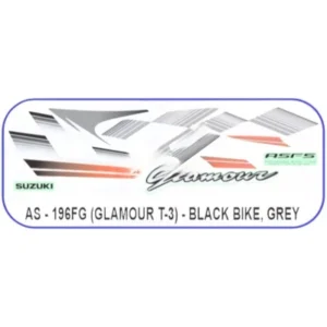 Grey Sticker Set For Hero Glamour