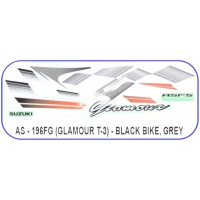 Grey Sticker Set For Hero Glamour