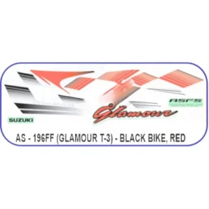 Red Sticker Set For Hero Glamour