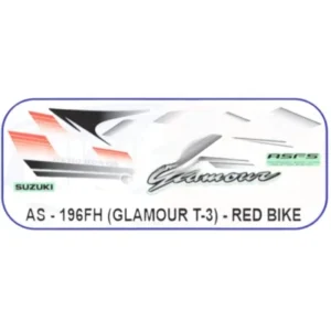 Sticker Set For Red Hero Glamour