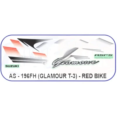 Sticker Set For Red Hero Glamour