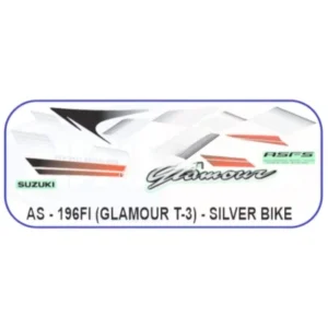 Sticker Set For Silver Hero Glamour