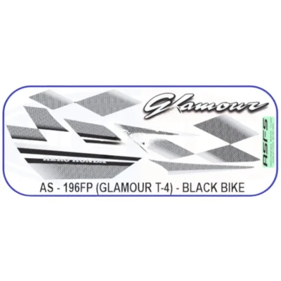 Sticker Set For Black Hero Glamour
