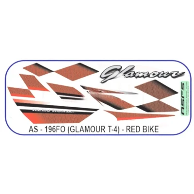 Sticker Set For Red Hero Glamour