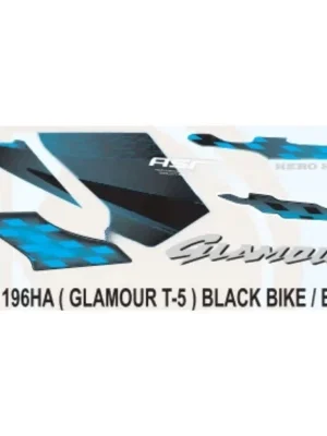 Graphics Sticker Set For Hero Glamour