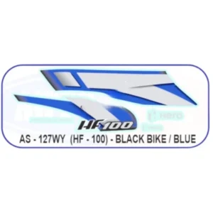 Blue Sticker Set For Hero Hf 100