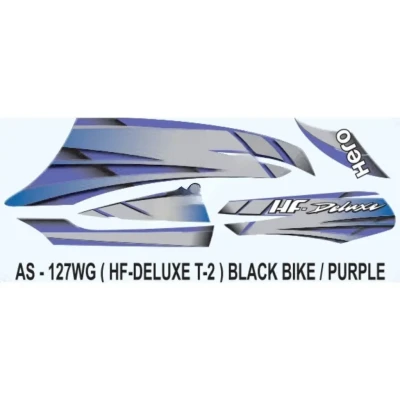 Purple Sticker For Hero Hf Deluxe