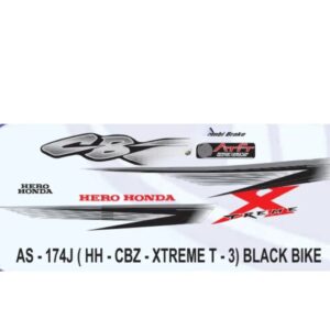 Graphics Sticker Set For Hero Honda Cbz Xtreme