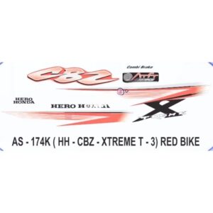 Graphics Sticker Set For Hero Honda Cbz Xtreme