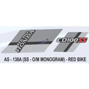 Sticker Set For Hero Honda Cd 100