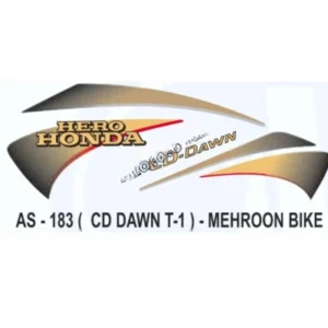Graphics Sticker Set For Hero Honda Cd Dawn