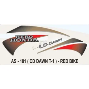 Graphics Sticker Set For Hero Honda Cd