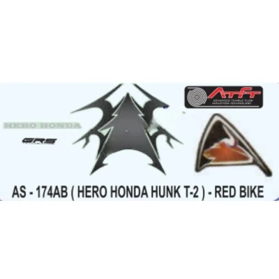 Graphics Sticker Set For Hero Honda Hunk