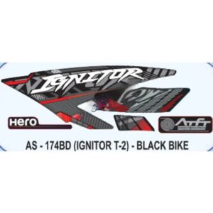 Graphics Sticker Set For Hero Honda Ignitor