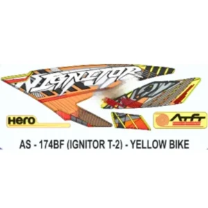 Graphics Sticker Set For Hero Honda Ignitor