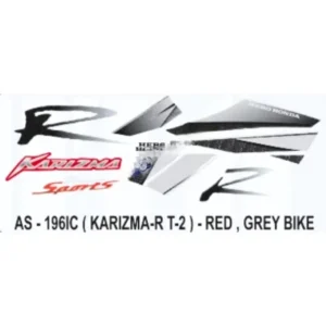 Red Sticker Set For Hero Honda Karizma R Sports