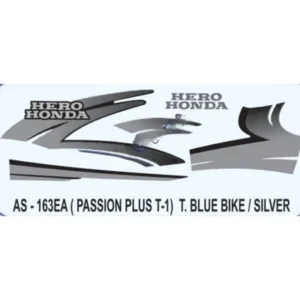 Graphics Sticker Set For Hero Honda Passion Plus