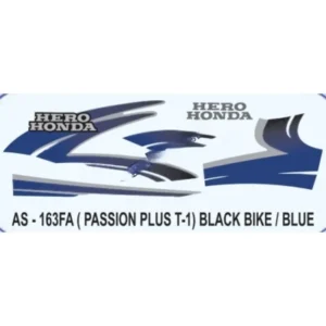 Graphics Sticker Set For Hero Honda Passion Plus