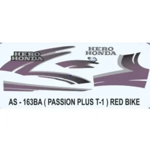 Graphics Sticker Set For Hero Honda Passion Plus