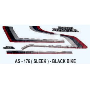 Graphics Sticker Set For Hero Honda Sleek