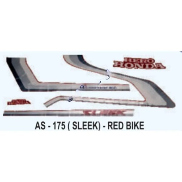 Sticker Set For Hero Honda Sleek