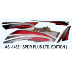 Graphics Sticker Set For Hero Honda Splendor Plus