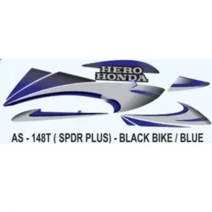 Sticker Set For Hero Honda Splendor Plus
