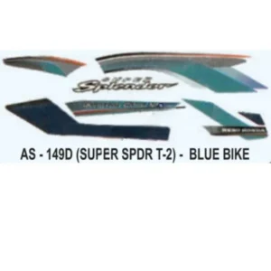 Graphics Sticker Set For Hero Honda Super Splendor